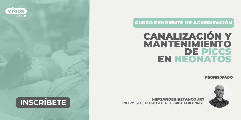 curso: canaliación y mantenimiento de PICCs en neonatos