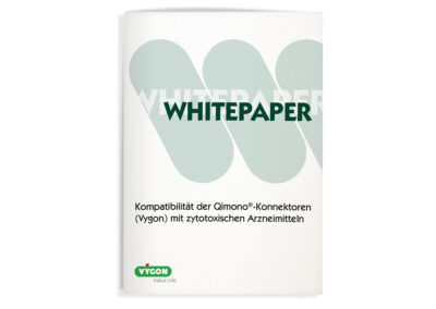 Kompatibilität der Qimono®‑Konnektoren (Vygon) mit zytotoxischen Arzneimitteln