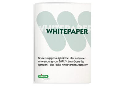 Dosierungsgenauigkeit bei der enteralen Anwendung von ENFit™ Low-Dose-Tip Spritzen – Das Risiko hinter oralen Adaptern