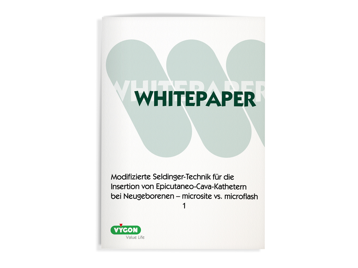 Modifizierte Seldinger-Technik für die Insertion von Epicutaneo-Cava-Kathetern bei Neugeborenen - microsite vs. microflash - 1