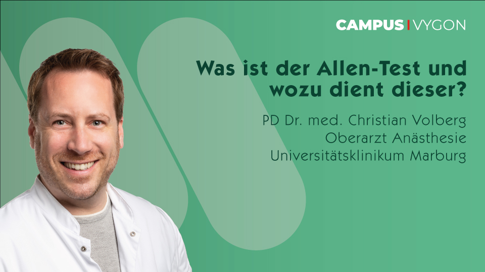 Was ist der Allen-Test und wozu dient dieser?