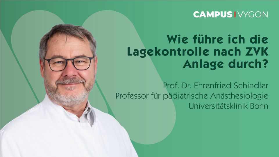 Wie führe ich die Lagekontrolle nach ZVK Anlage durch?