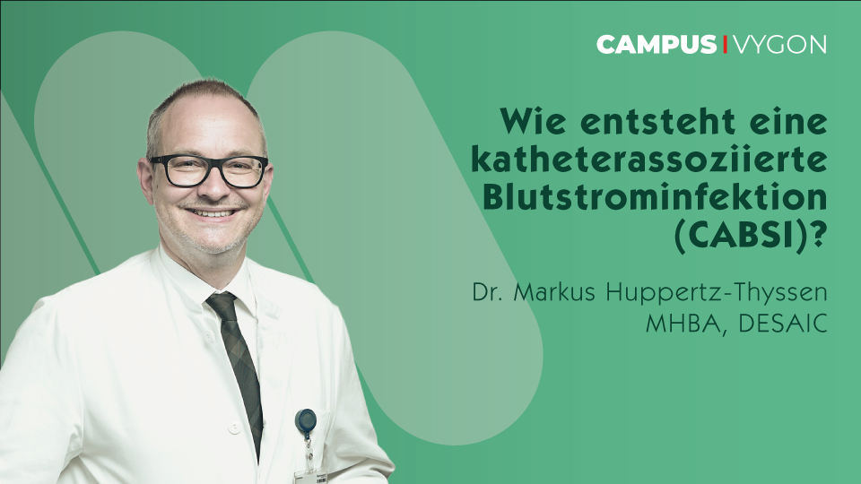 Wie entsteht eine katheterassoziierte Blutstrominfektion (CABSI)?