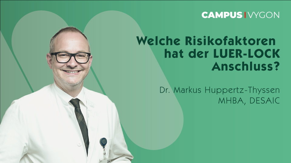 Welche Risikofaktoren hat der LUER-LOCK Anschluss?