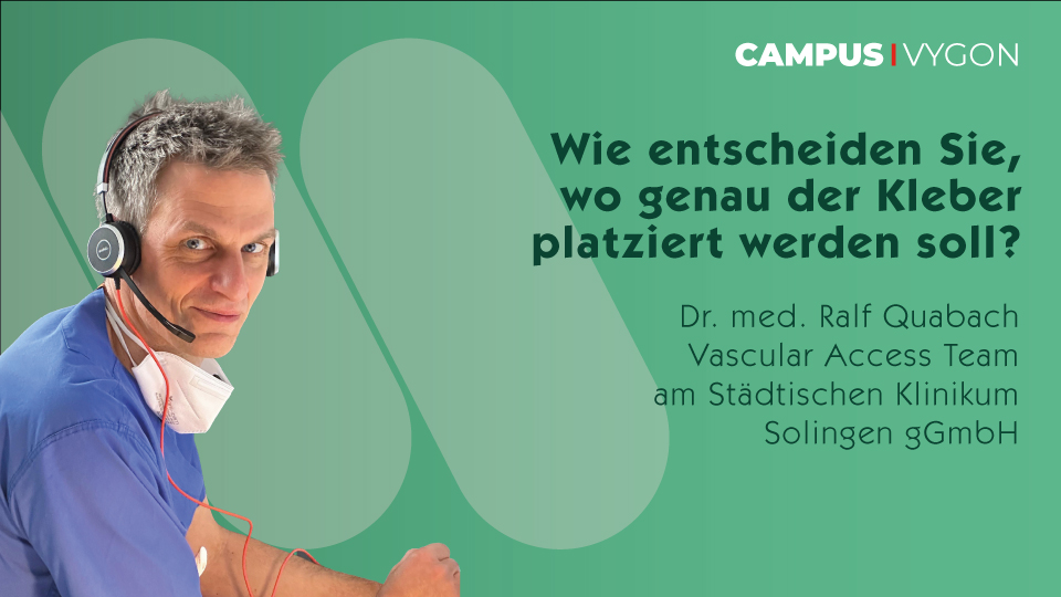 Wie entscheiden Sie, wo genau der Kleber platziert werden soll?