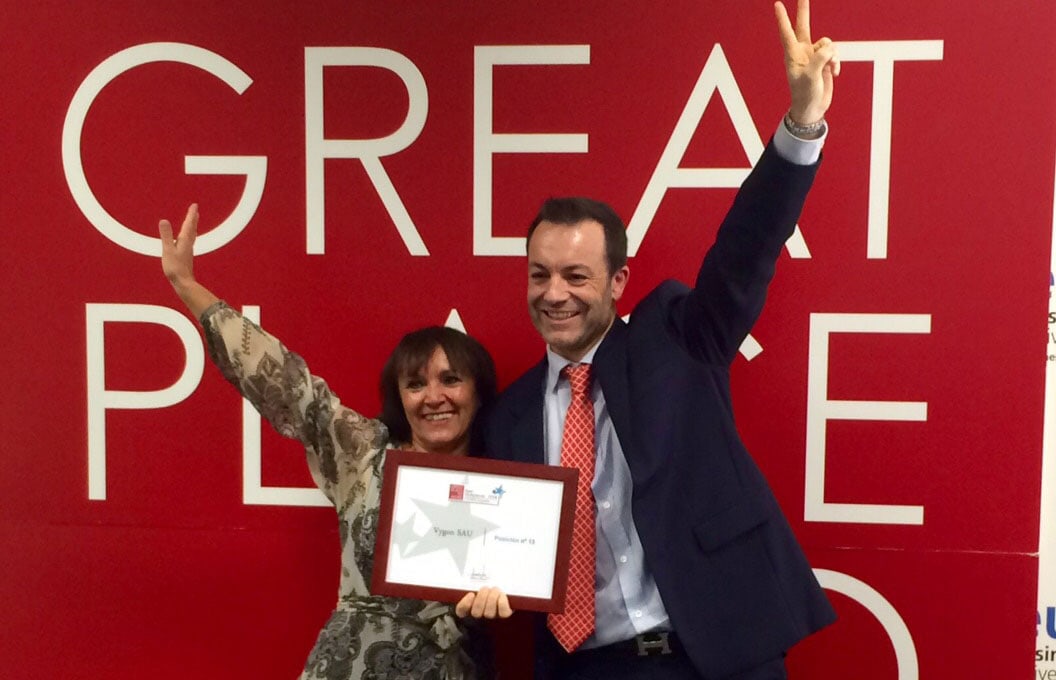 Vygon España, “Premio Empresa Flexible 2014″ y  empresa “Best Place to Work 2014”