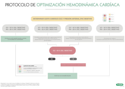 Protocolo de optimización hemodinámica cardíaca