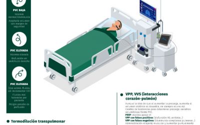 4 técnicas de monitorización en sobrecarga de volumen y/o pacientes en situación de shock séptico o alto riesgo quirúrgico