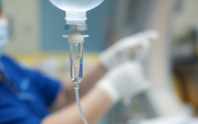 ¿Es eficaz la purga del equipo de infusión después de la administración de quimioterapia?