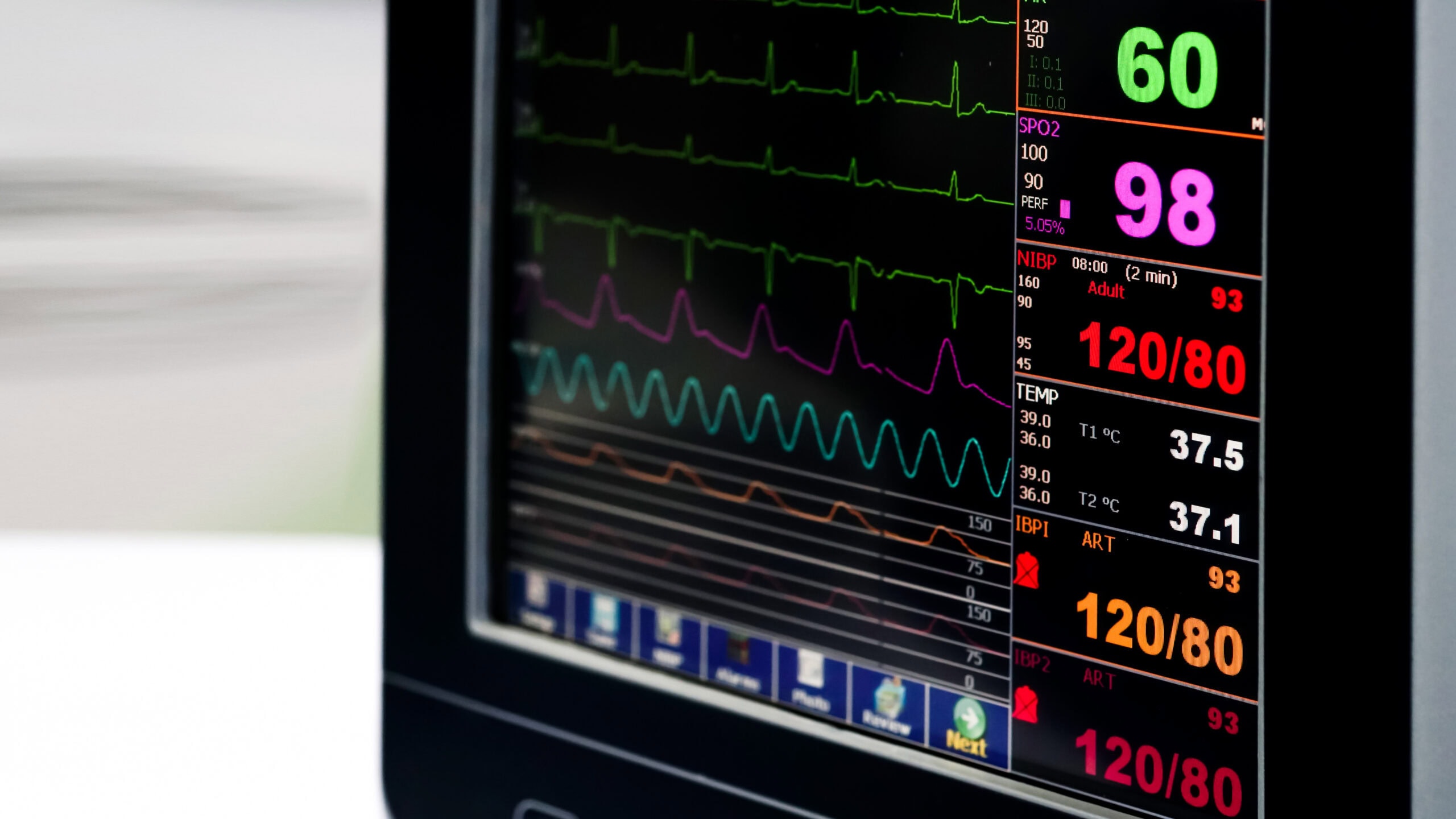 onda de presión arterial