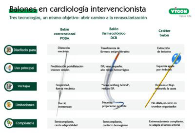 Balones en cardiología intervencionista