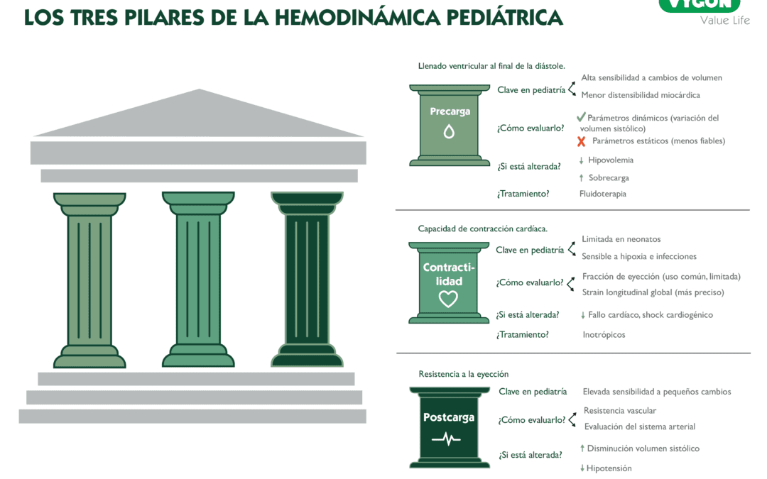 Los tres pilares de la hemodinámica pediátrica