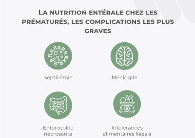 La nutrition entérale chez les prématurés : les complications les plus graves