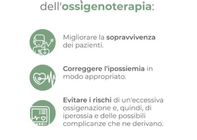 Principali obiettivi dell’ossigenoterapia