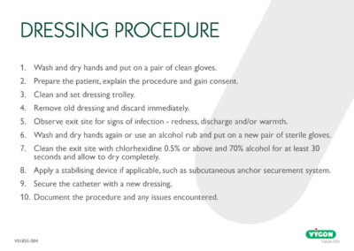 CVC Dressing Procedure