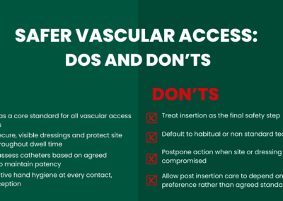 Safer Vascular Access: Dos and Don’ts