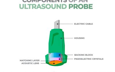 Components of an ultrasound probe