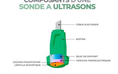 Composants d’une sonde à ultrasons